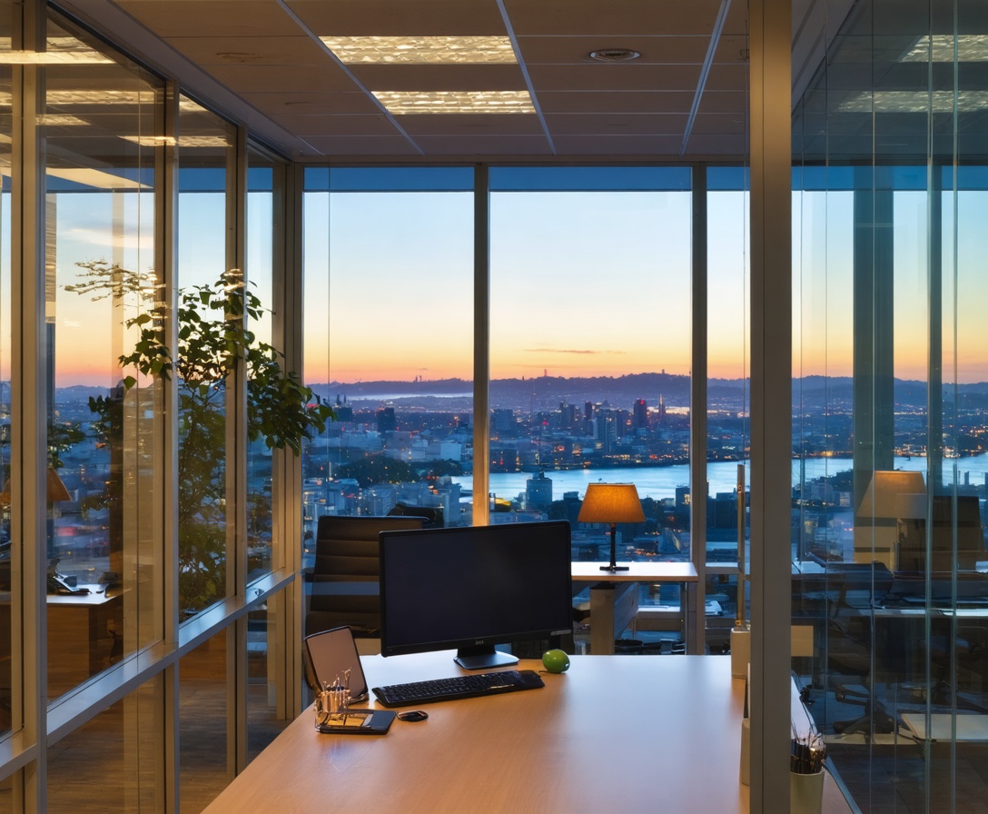 Современный технологический центр в Сан-Франциско